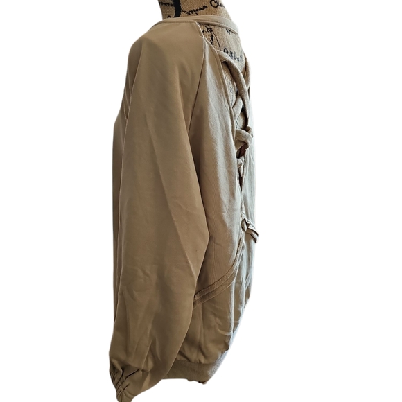 NWOT 🌸 POL Open Back Criss Cross Staps Sz Small - Picture 5 of 5